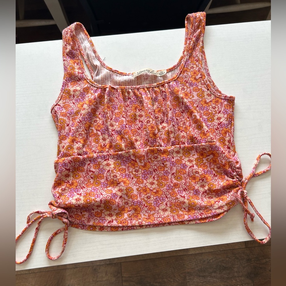 XL Liberty Floral Tank
